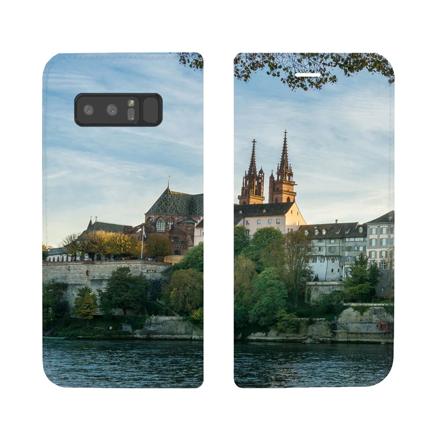 Basel City Cathedral Panorama Case for the Samsung Galaxy Note 8