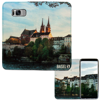 Basel City Münster Panorama Case für das Samsung Galaxy S8