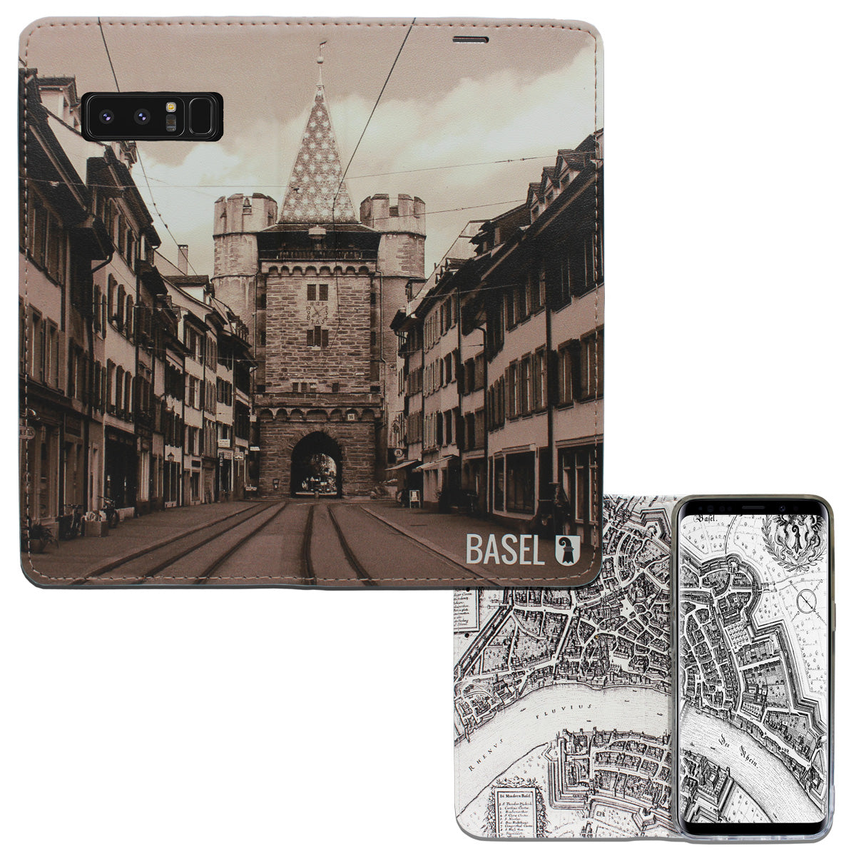 Basel City Spalentor Panorama Case for the Samsung Galaxy Note 8