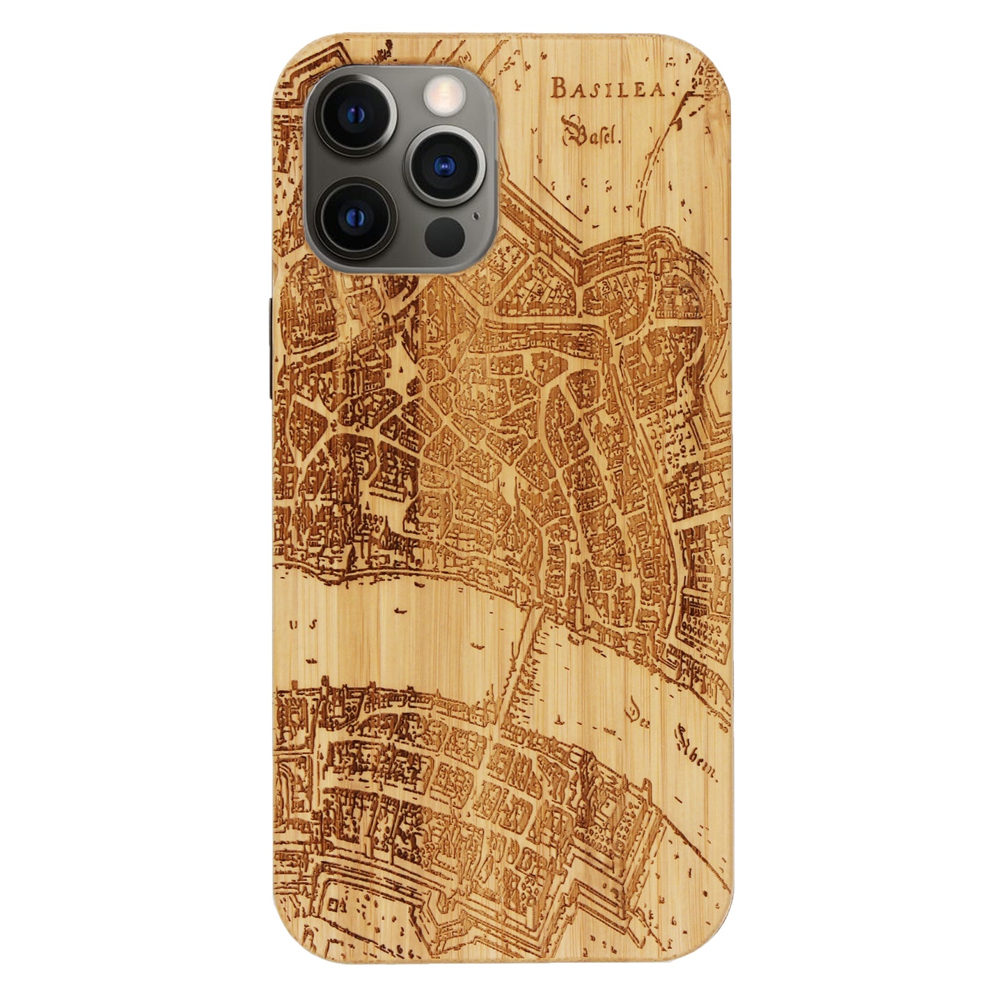 Basel Merian Eden Case aus Bambus für das iPhone 12 Pro Max
