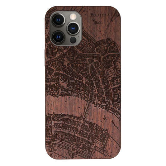Basel Merian Eden Case made with Walnut Wood for the iPhone 12 Pro Max 