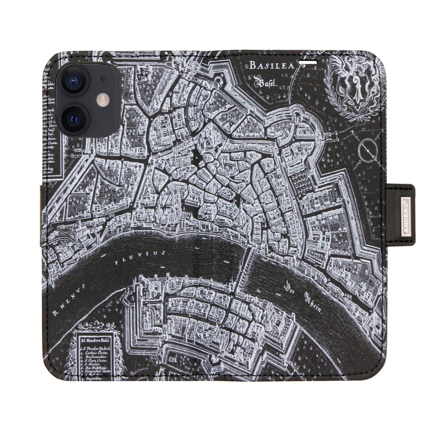 Basel Merian Negativ Victor Case für das iPhone 12 Mini