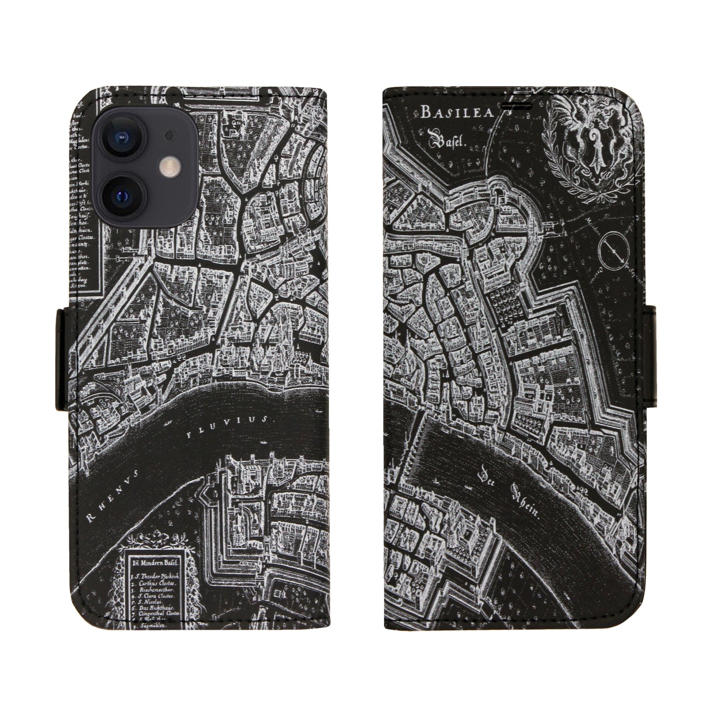 Basel Merian Negativ Victor Case für das iPhone 12 Mini