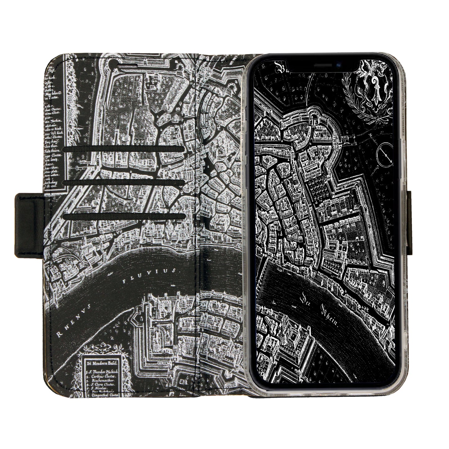Basel Merian Negativ Victor Case für das iPhone 12 Mini