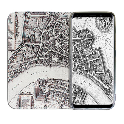 Basel City Spalentor Panorama Case für das Samsung Galaxy S9 Plus