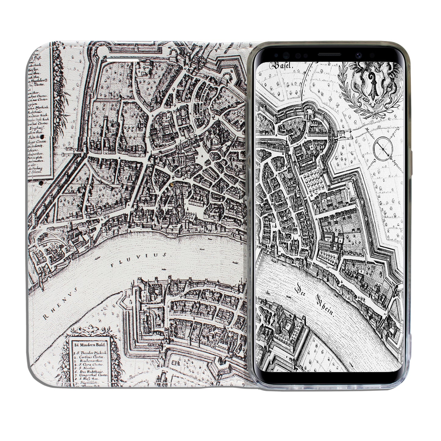 Basel Merian Panorama Case für das Samsung Galaxy S9 Plus