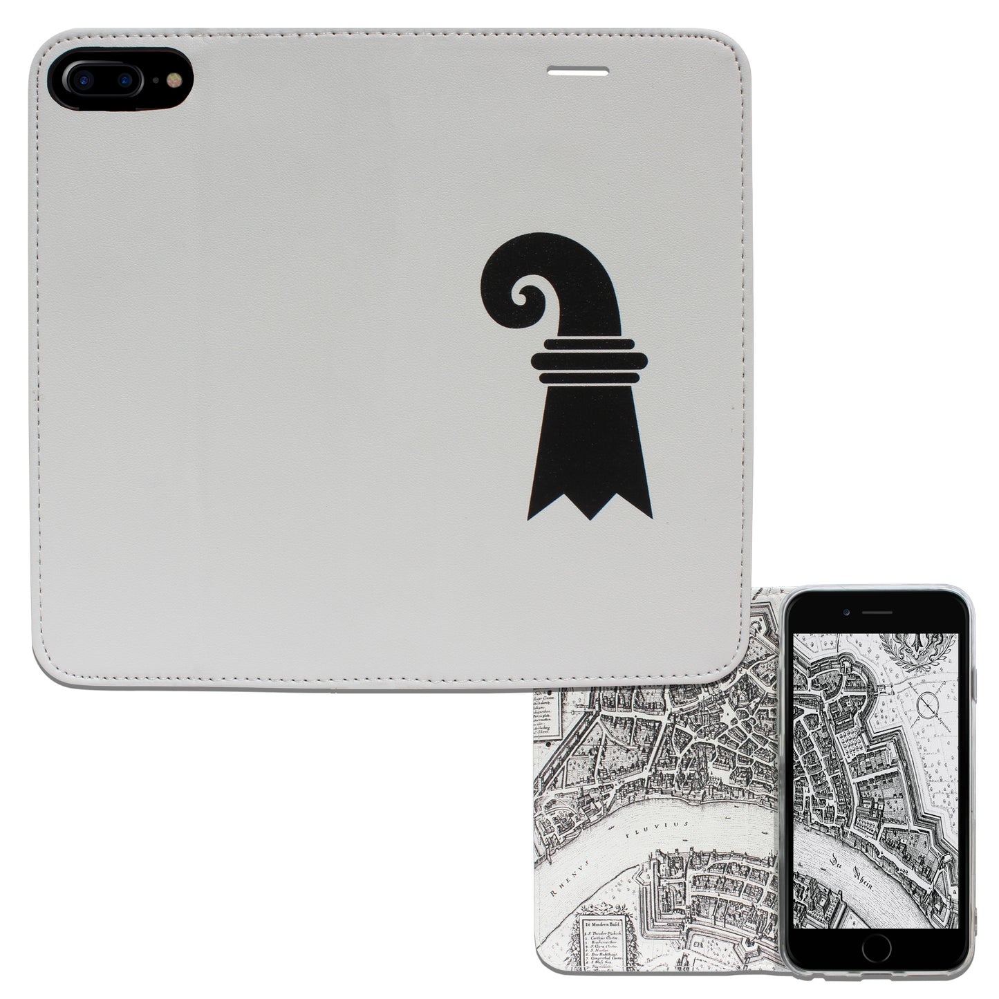 Baslerstab Panorama Case für das iPhone 6/6S/7/8 Plus