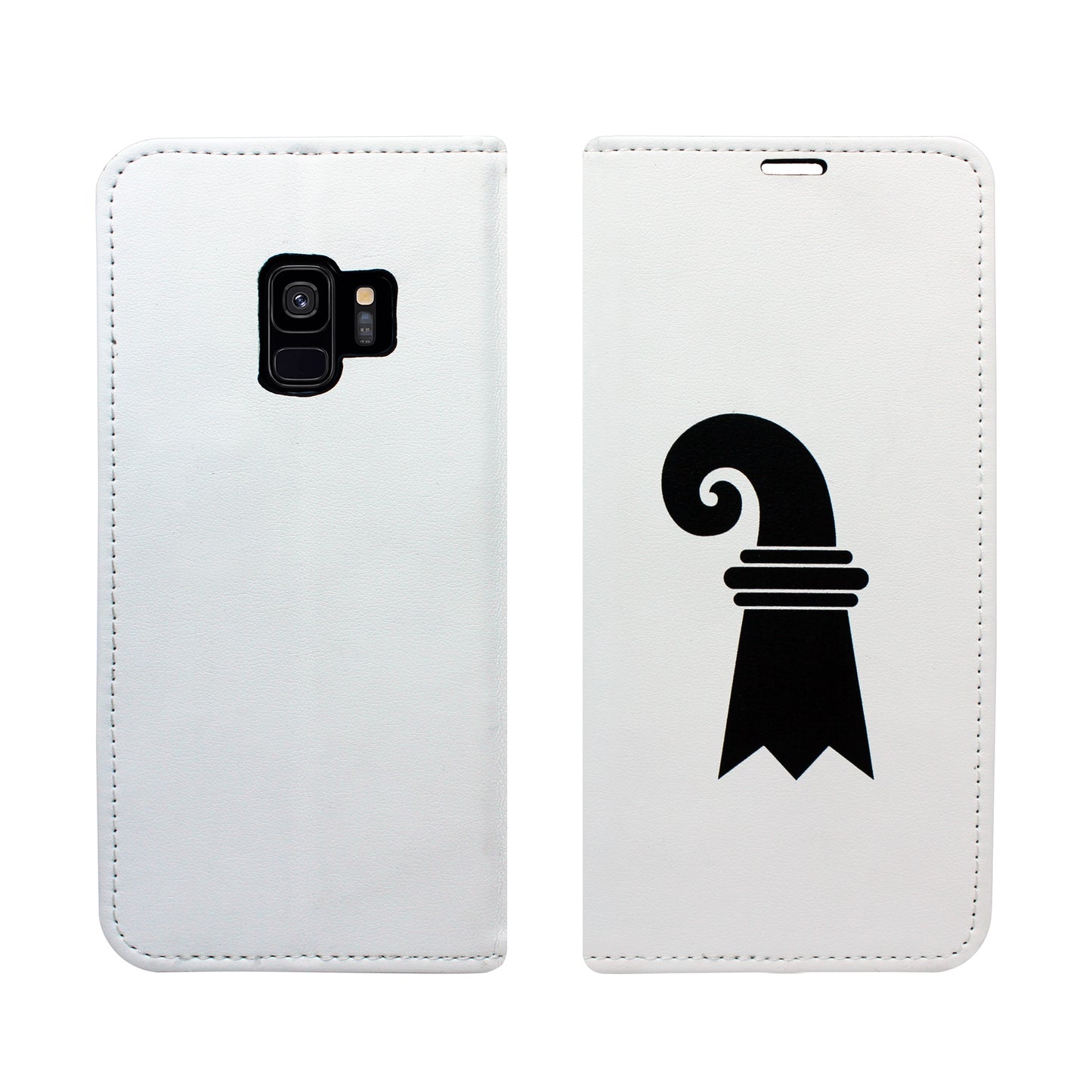 Baslerstab Weiss Panorama Case für das Samsung Galaxy S9