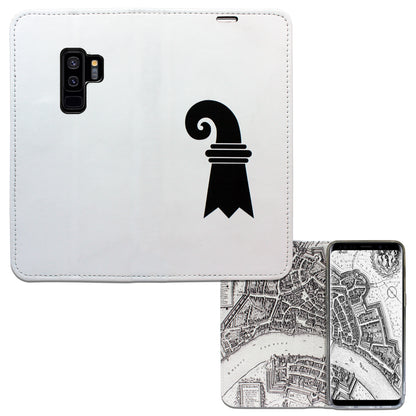Baslerstab Weiss Panorama Case für das Samsung Galaxy S9 Plus