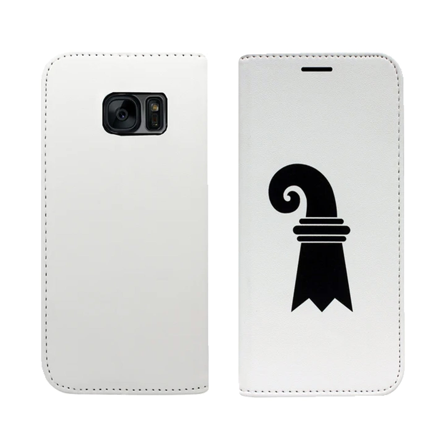 Baslerstab Weiss Panorama Case für das Samsung Galaxy S7 Edge