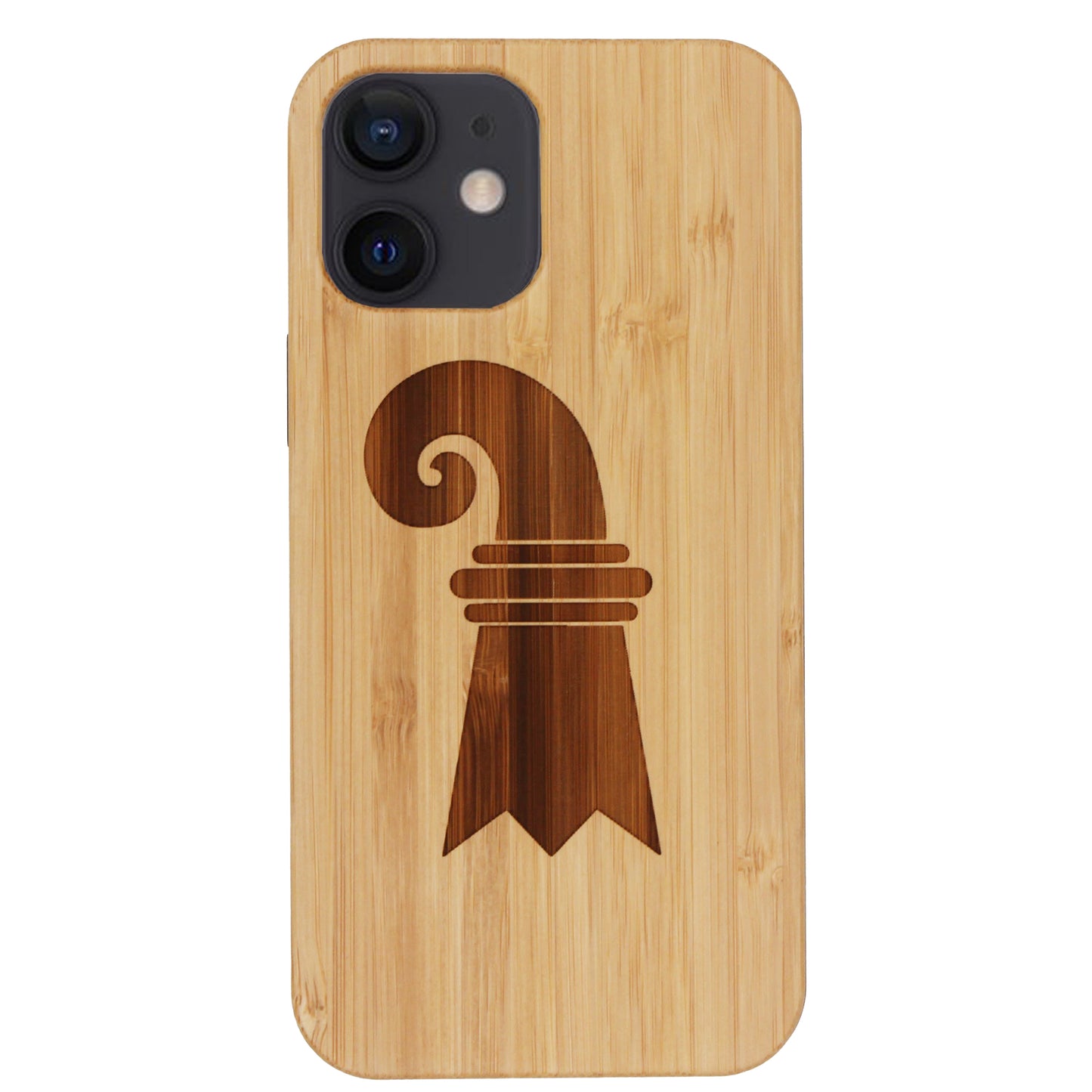 Baslerstab Eden Case made with Bamboo for the iPhone 12 Mini