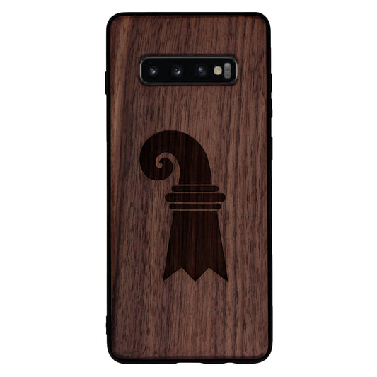 Baslerstab Eden Case aus Nussholz für das Samsung Galaxy S10