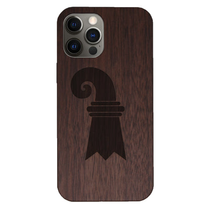Baslerstab Eden Case made with Walnut Wood for the iPhone 12 / 12 Pro