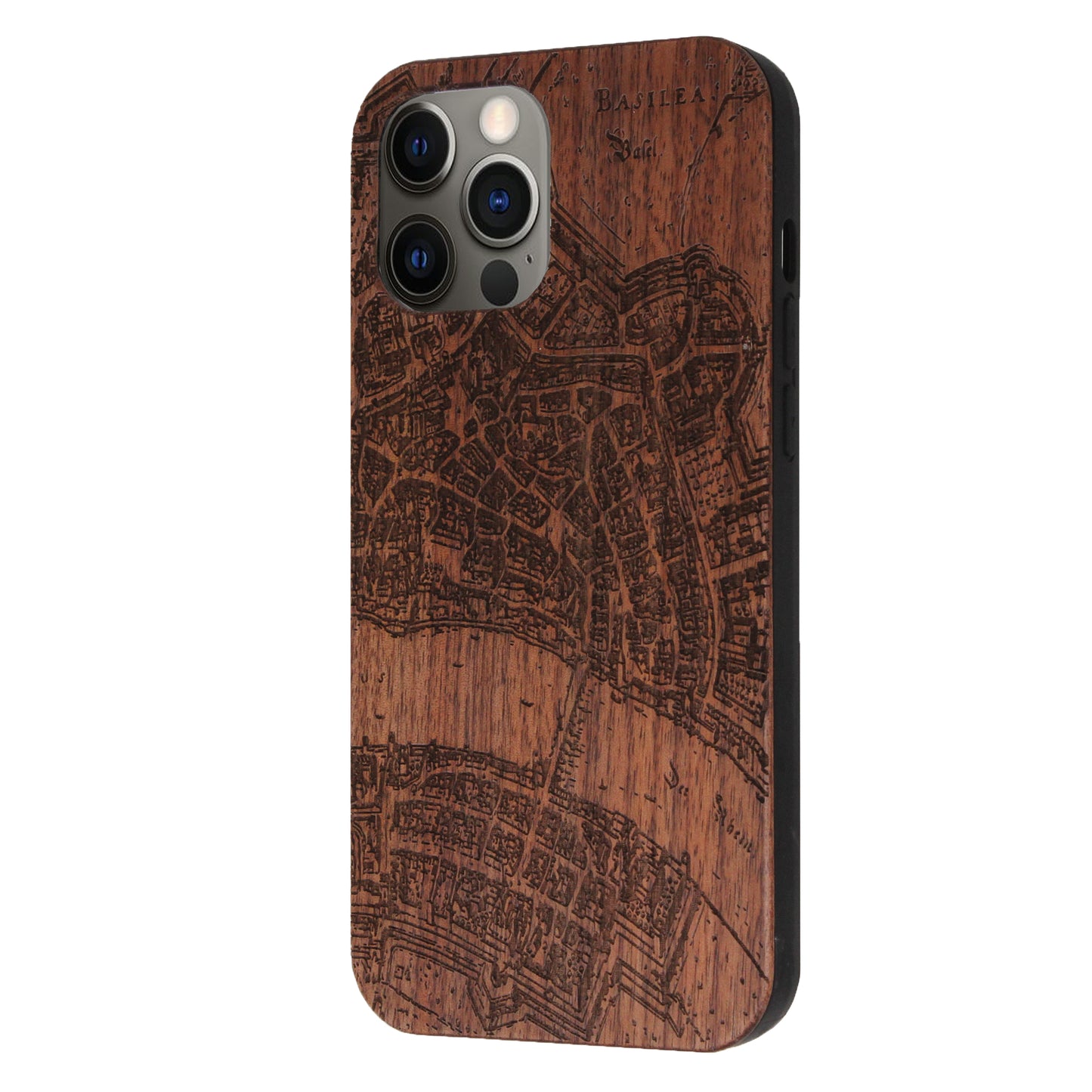 Basel Merian Eden Case aus Nussholz für das iPhone 12 Pro Max