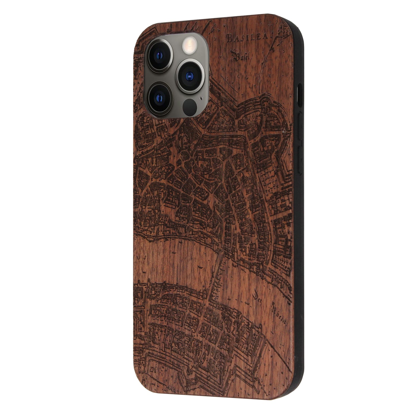 Basel Merian Eden Case aus Nussholz für das iPhone 12 / 12 Pro