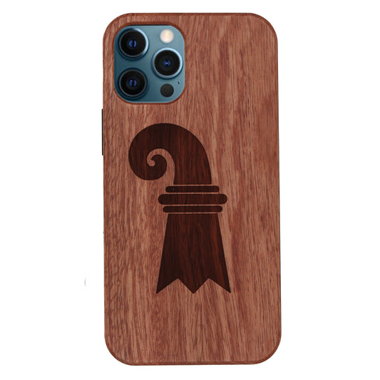 Baslerstab Eden Case made with Rosewood for the iPhone 12 / 12 Pro