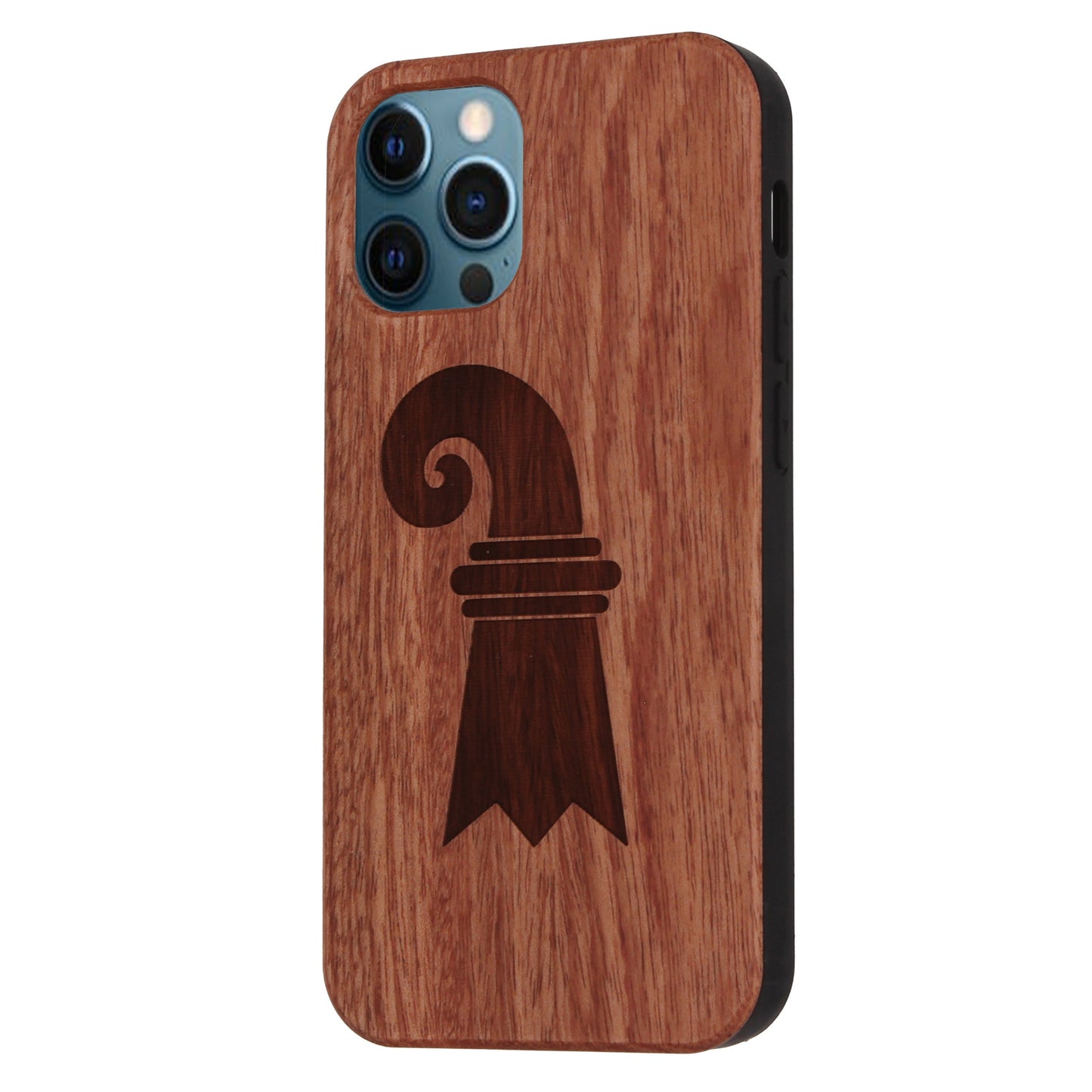 Baslerstab Eden Case aus Rosenholz für das iPhone 12 / 12 Pro