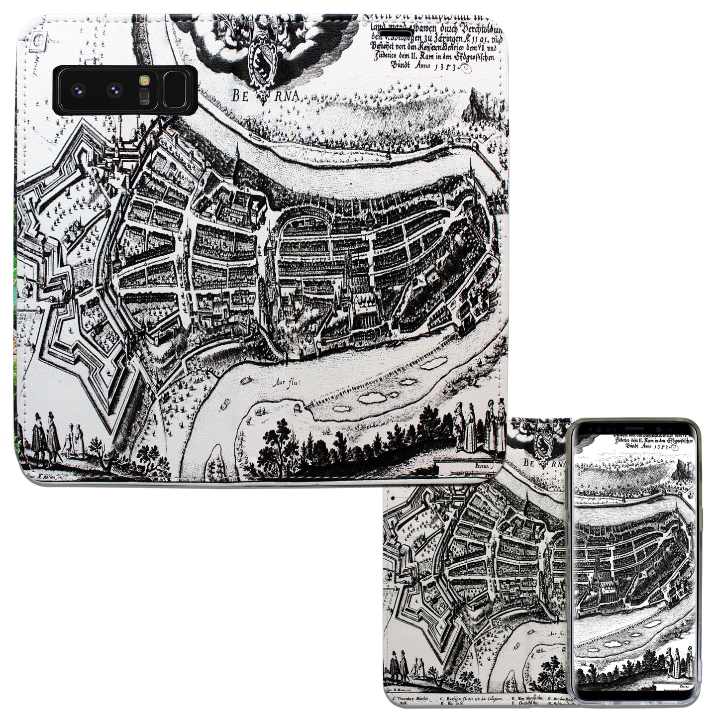 Bern Merian Panorama Case for the Samsung Galaxy Note 8