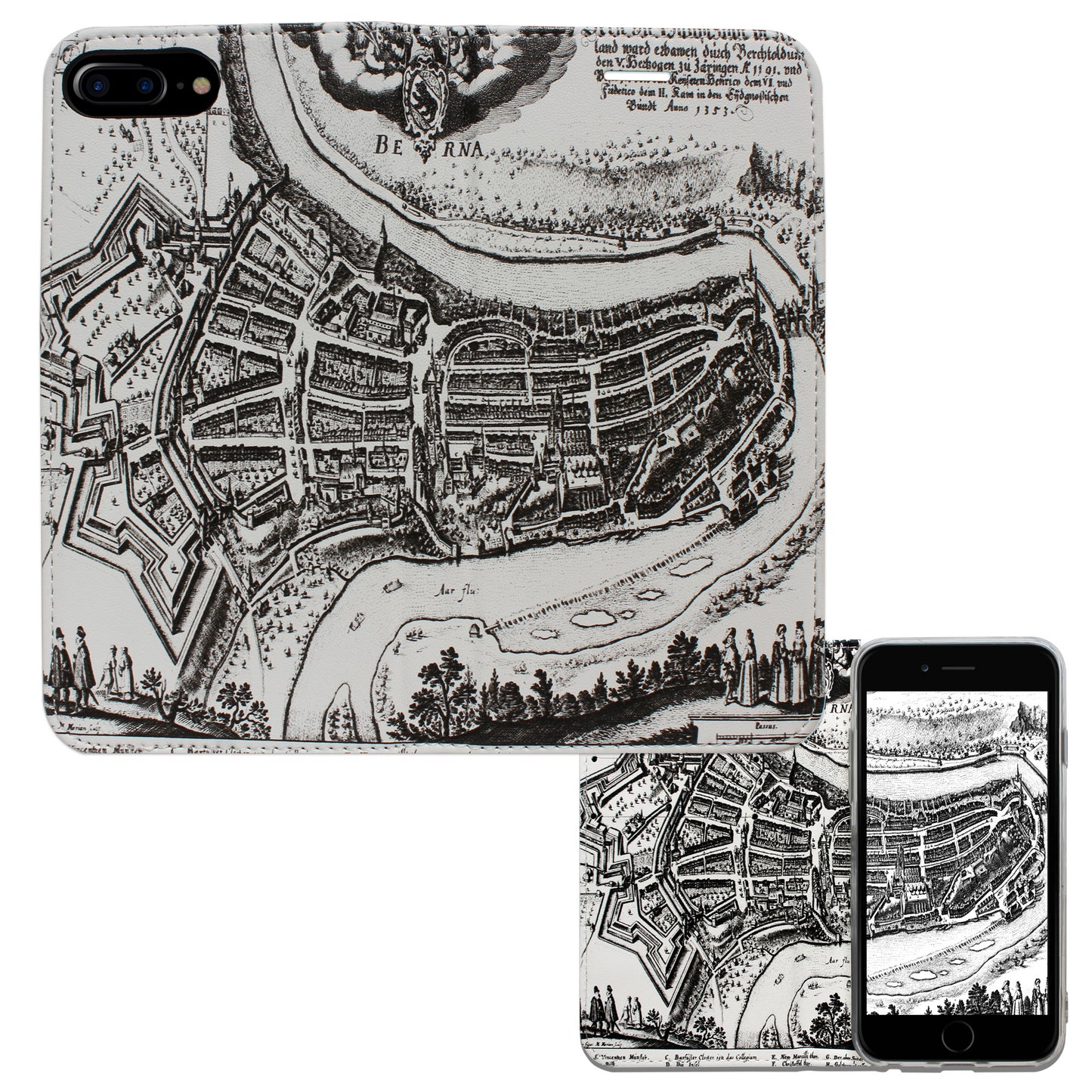 Bern Merian Panorama Case für das iPhone 6/6S/7/8 Plus