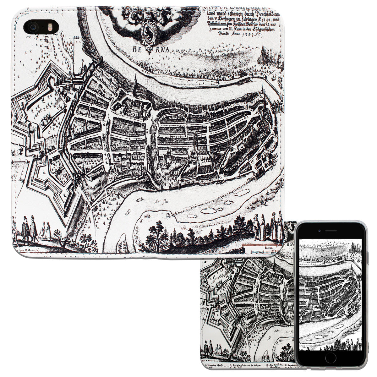 Bern Merian Panorama Case für das iPhone 5/5S/SE 2016