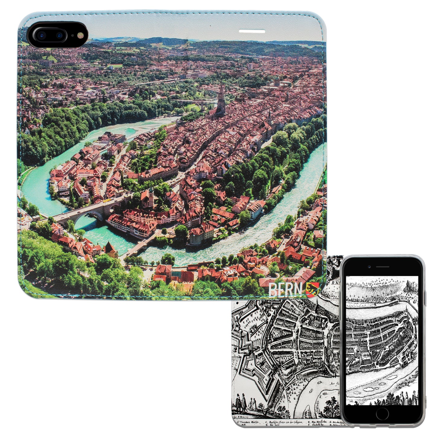 Bern City Panorama Case for the iPhone 6/6S/7/8 Plus