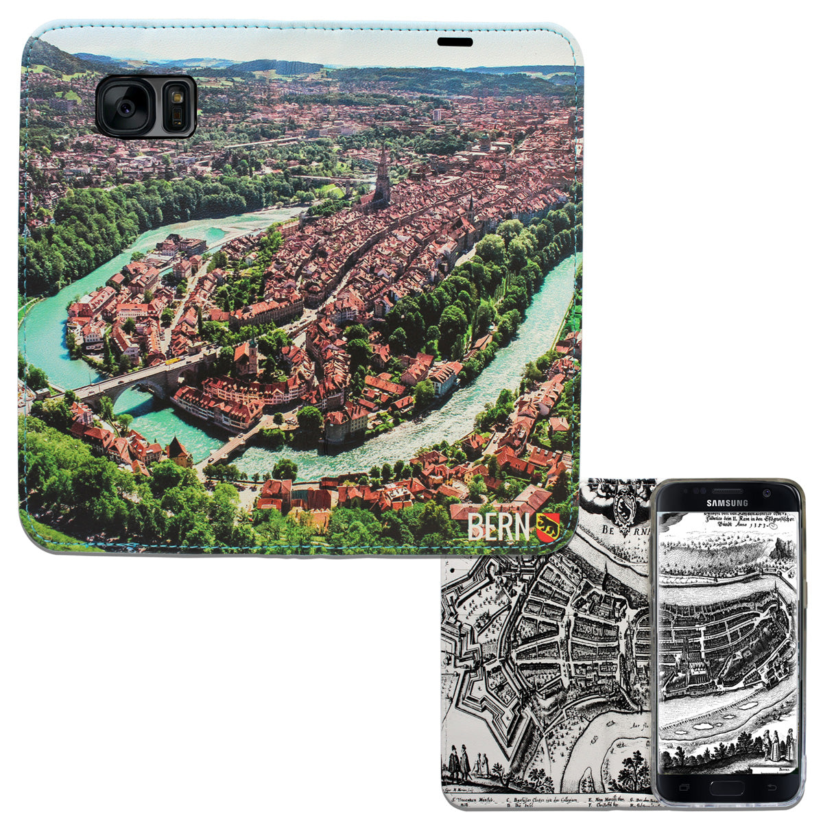 Bern City Panorama Case für das Samsung Galaxy S7