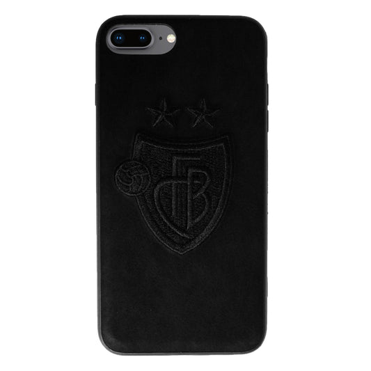 FC Basel 1K Stitch Case for the iPhone 6/6S/7/8 Plus (Black-on-Black)