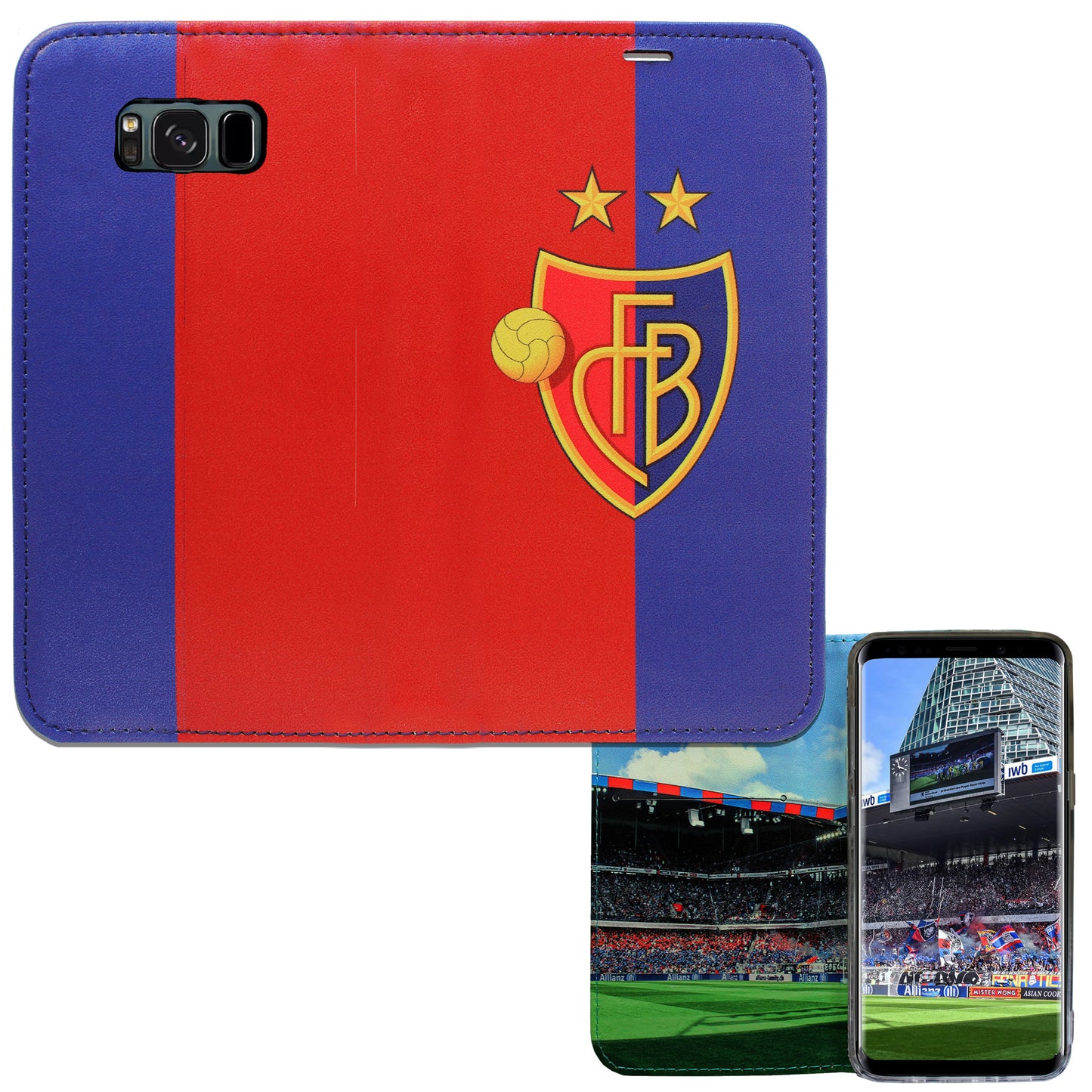 FC Basel Panorama Case für das Samsung Galaxy S8 Plus