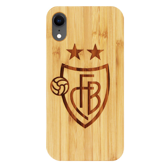 FC Basel Eden Case made with Bamboo for the iPhone XR