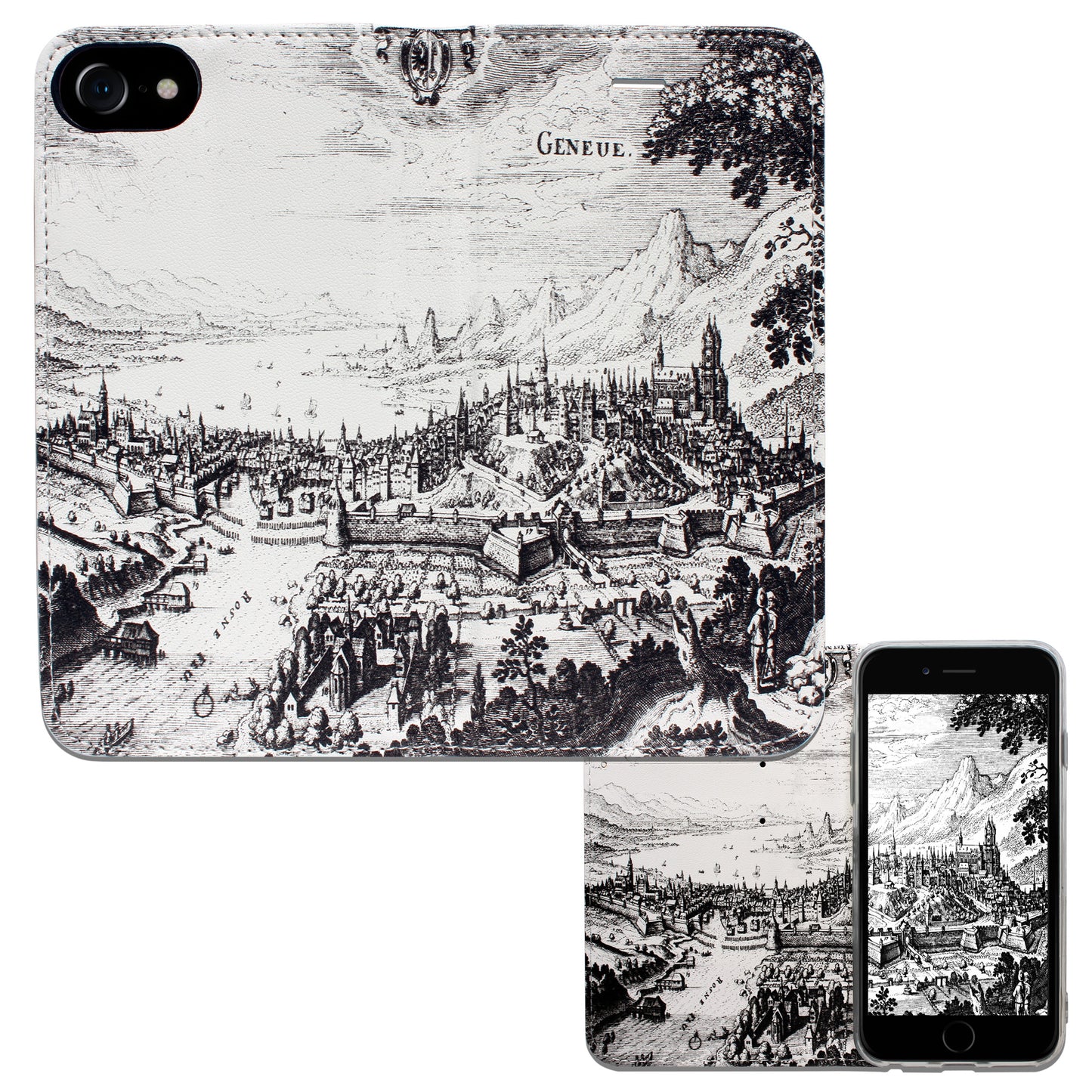 Geneva Merian Panorama Case for the iPhone 6/6S/7/8/SE 2020/SE 2022