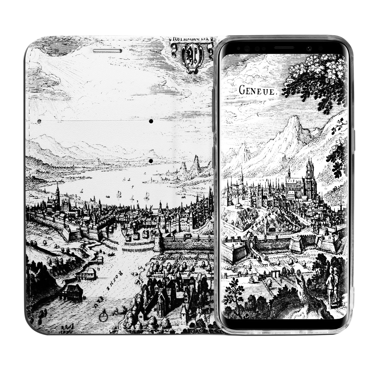 Genève Merian Panorama Case für das Samsung Galaxy S9 Plus
