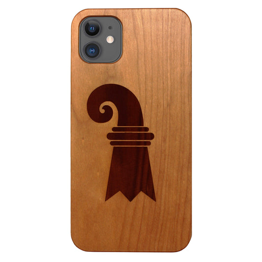 Baslerstab Eden Case made with Cherry Wood for the iPhone 11
