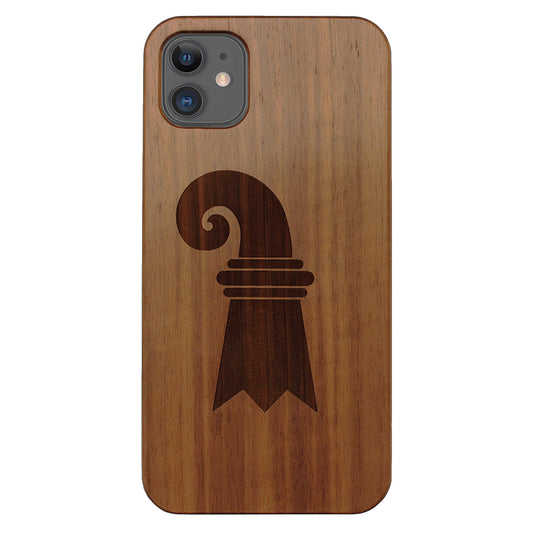 Baslerstab Eden Case made with Walnut Wood for the iPhone 11
