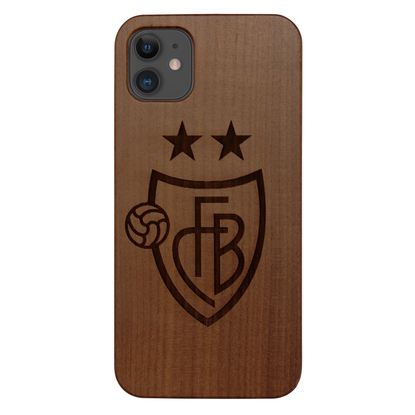 FC Basel Eden Case aus Nussholz für das iPhone 11