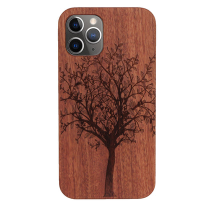 "Tree of Life" Eden Case made with Rosewood for the iPhone 11 Pro
