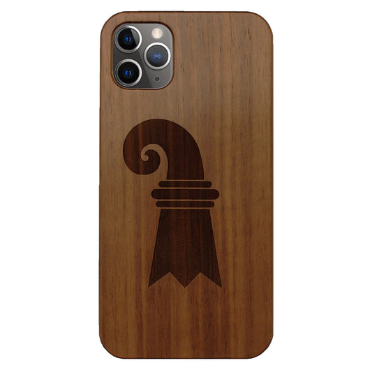 Baslerstab Eden Case made with Walnut Wood for the iPhone 11 Pro Max