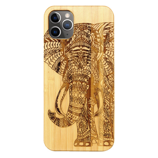 Elephant Eden Case made with Bamboo for the iPhone 11 Pro