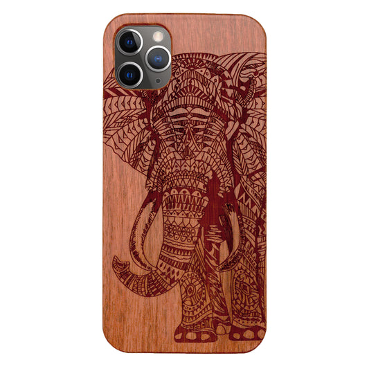Elephant Eden Case made with Rosewood for the iPhone 11 Pro Max