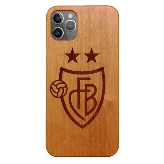 FC Basel Eden Case made with Cherry Wood for the iPhone 11 Pro