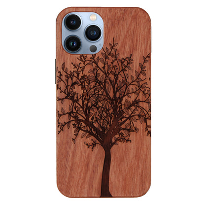 Tree of Life Eden Case made with Rose Wood for the iPhone 13 Pro Max
