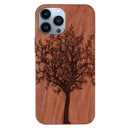 Lebensbaum Eden Case aus Rosenholz für iPhone 14 Pro Max mit MagSafe