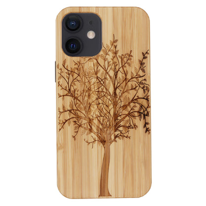 "Tree of Life" Eden Case made with Bamboo for the iPhone 12 Mini