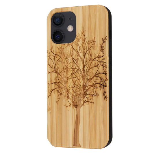 "Tree of Life" Eden Case made with Bamboo for the iPhone 12 Mini