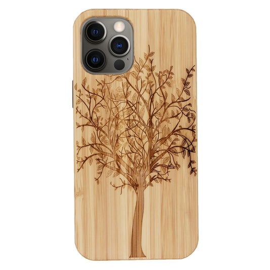 "Tree of Life" Eden Case made with Bamboo for the iPhone 12 / 12 Pro 
