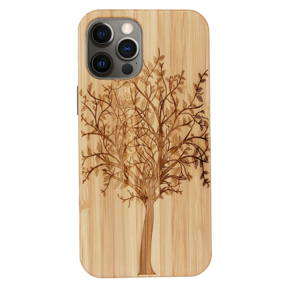 Lebensbaum Eden Case aus Bambus für das iPhone 12 Pro Max