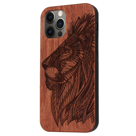 Lion Eden Case made with Rosewood for the iPhone 12 / 12 Pro