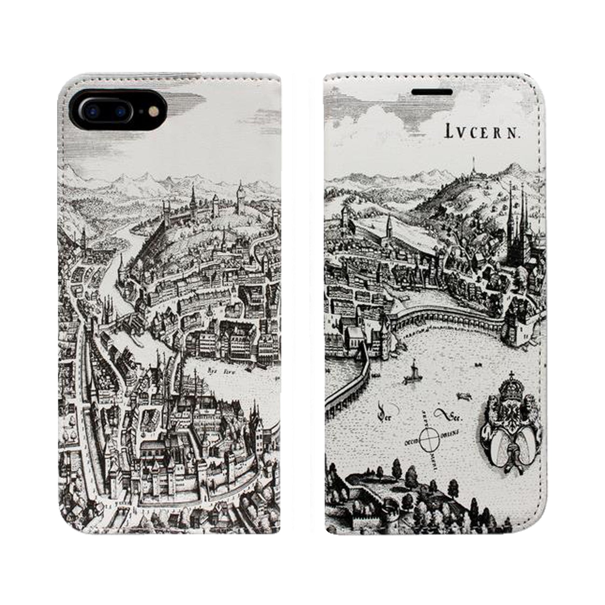 Collection d'étuis Lucerne Merian Panorama (tous modèles)