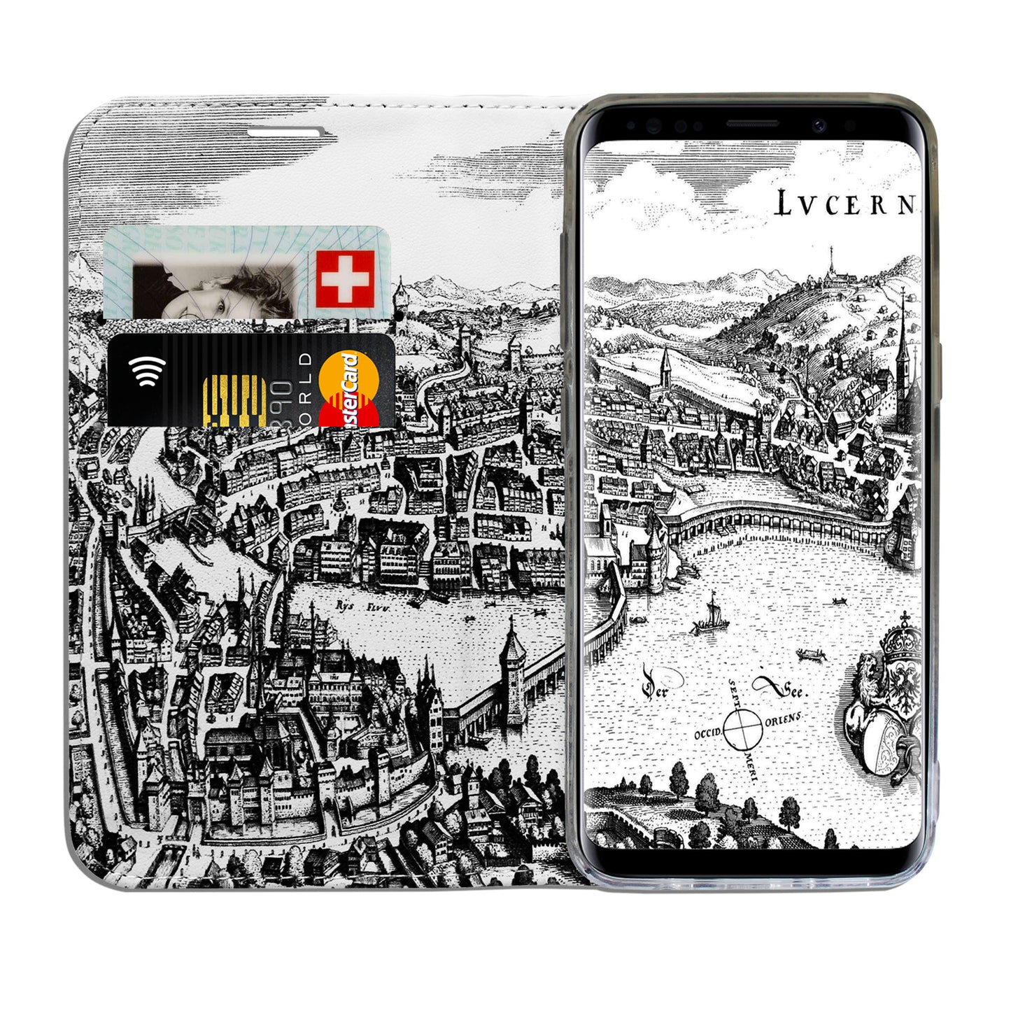 Luzern Merian Panorama Case für das Samsung Galaxy S8