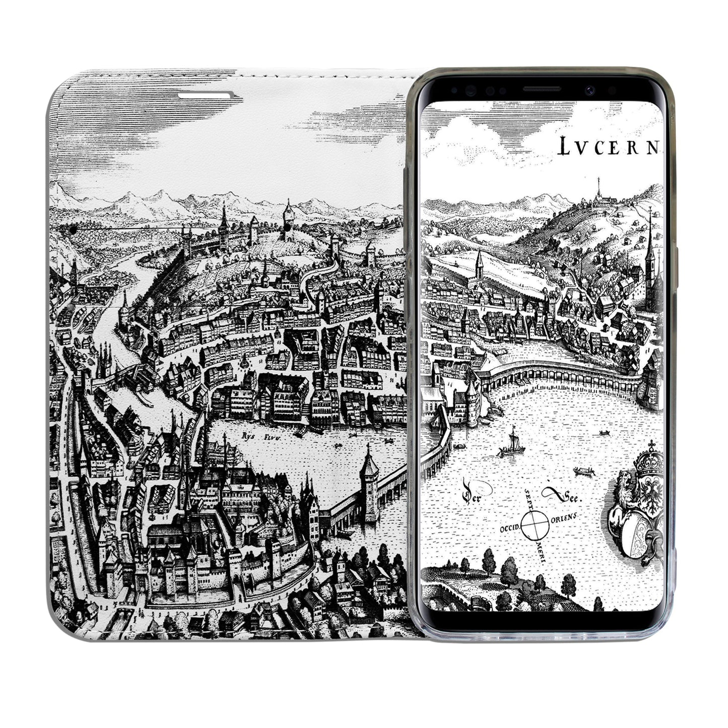 Luzern City Panorama Case für das Samsung Galaxy S7