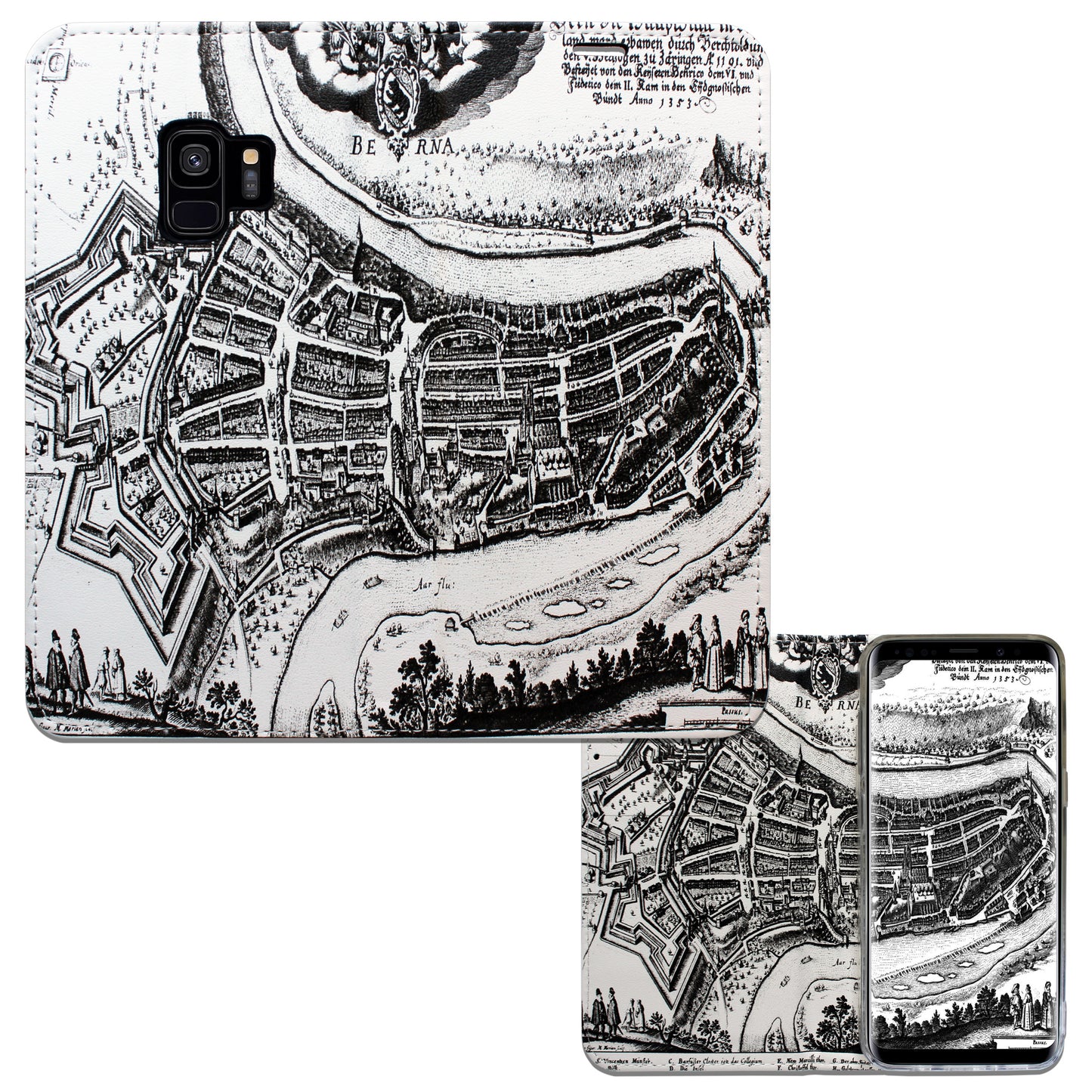 Bern Merian Panorama Case für das Samsung Galaxy S9
